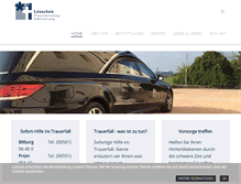 Tablet Screenshot of leuschen.de
